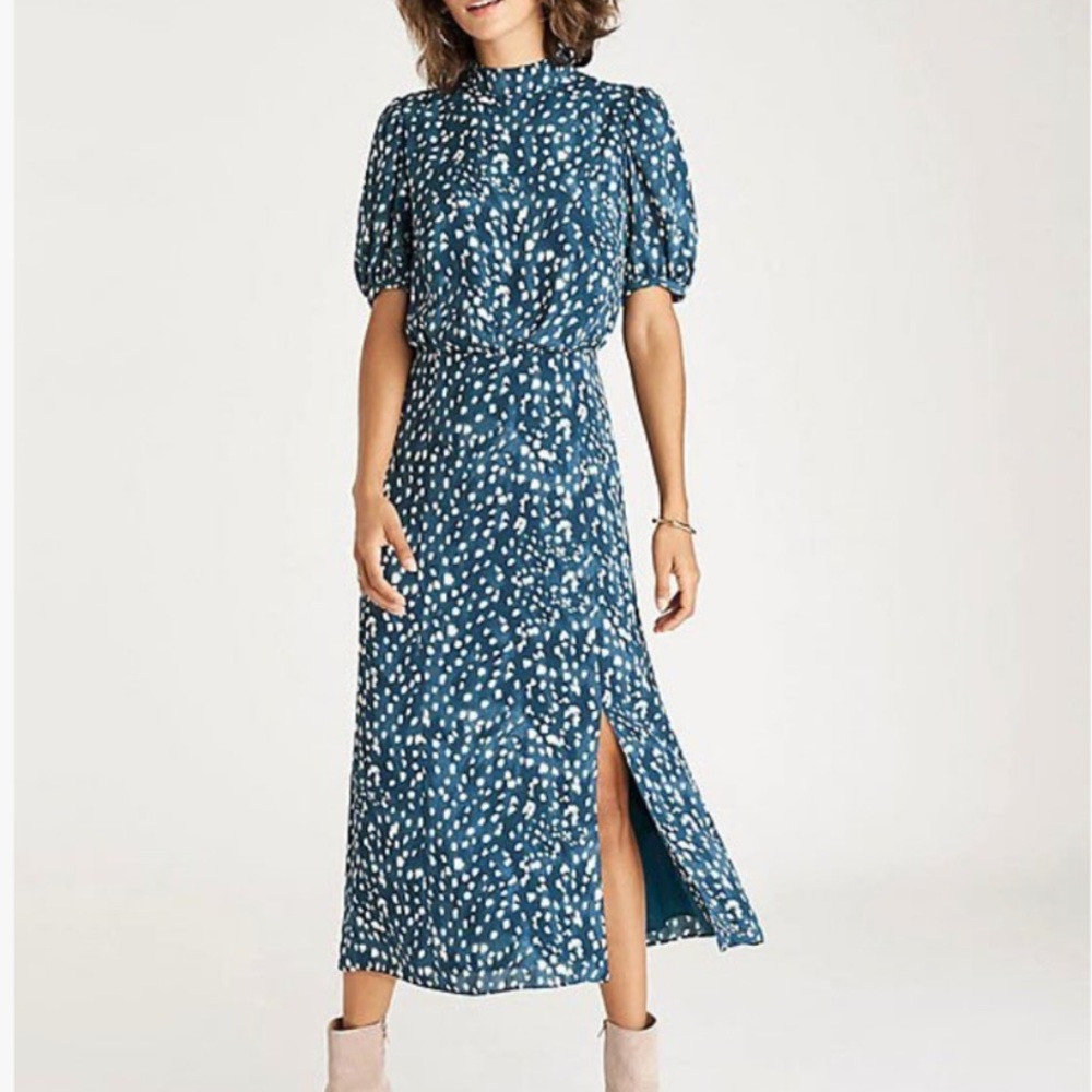 NWT Ann Taylor patterned dress size 16
